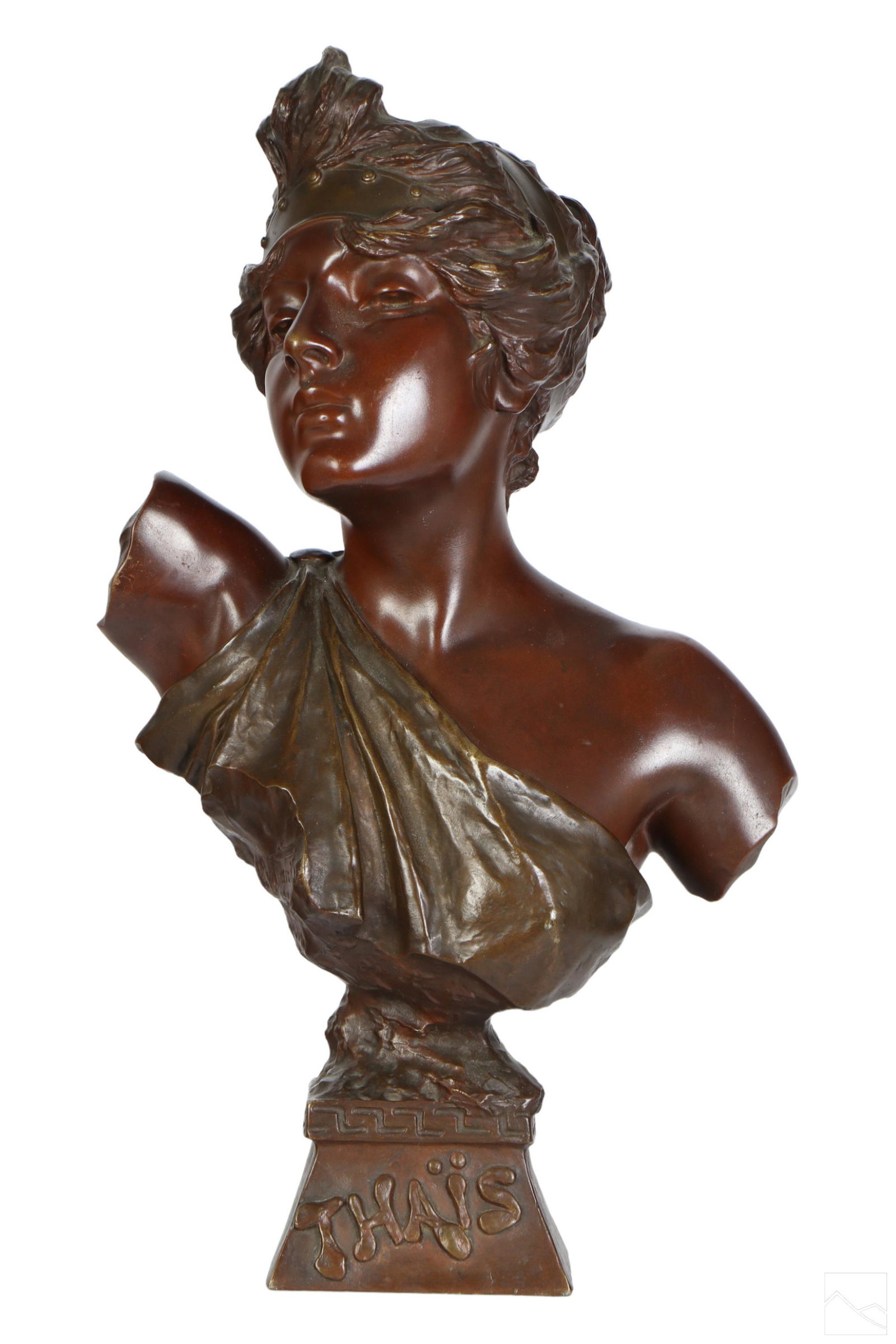 Emmanuel Villanis 1858-1914 Bronze Nouveau Statue (1 of 9)