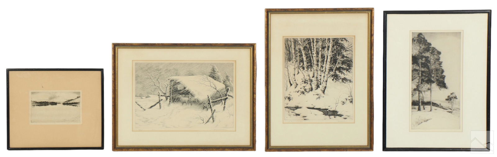 Mathieson, Cameron and Ronau Woiceske Etchings (1 of 12)