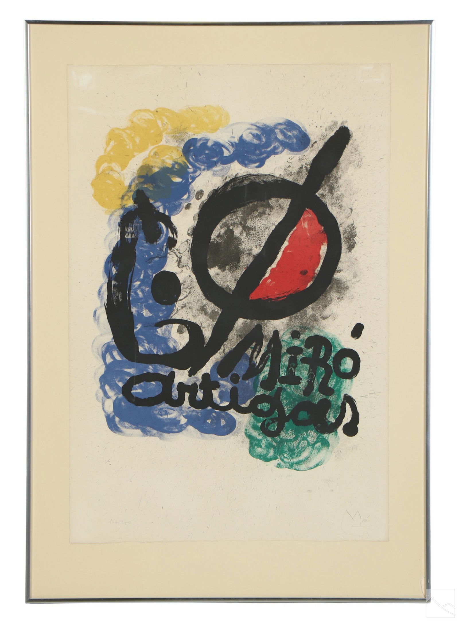 Joan Miro 1893-1983 Artigas Abstract Litho SIGNED (1 of 6)