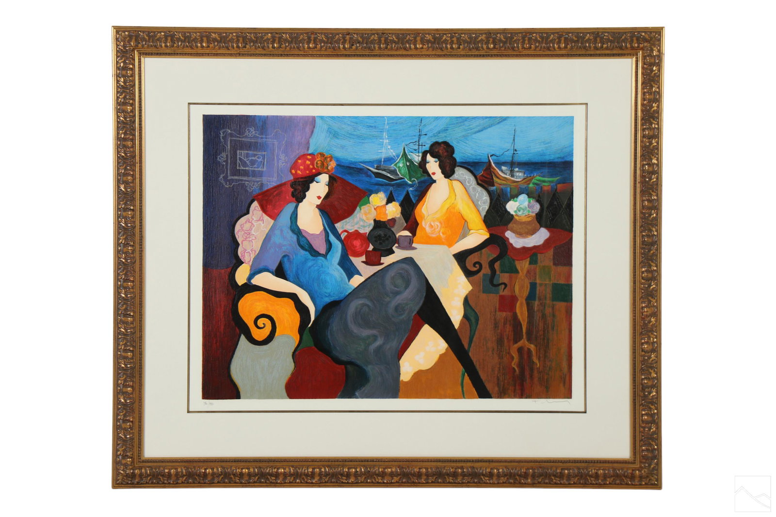 Itzchak Tarkay 1935-2012 Riviera Cafe Litho SIGNED (1 of 6)