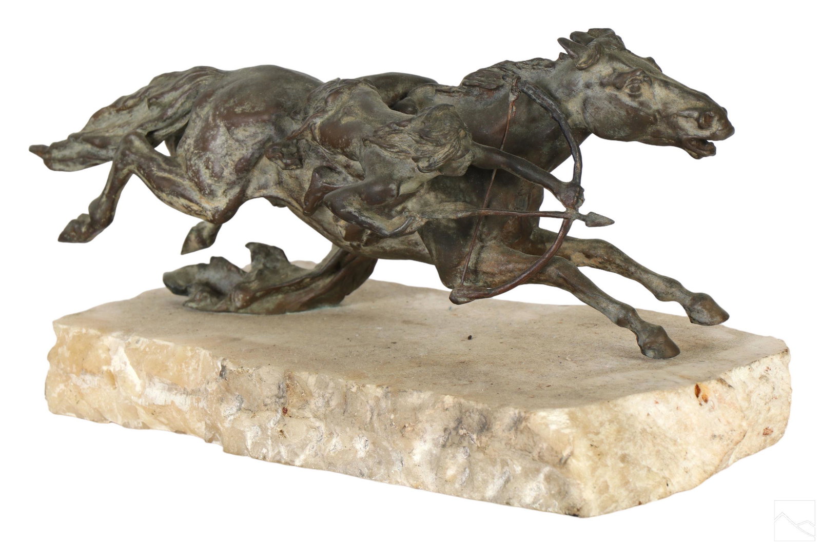 Carl Kauba Cheyenne Native Indian Bronze Sculpture (1 of 6)