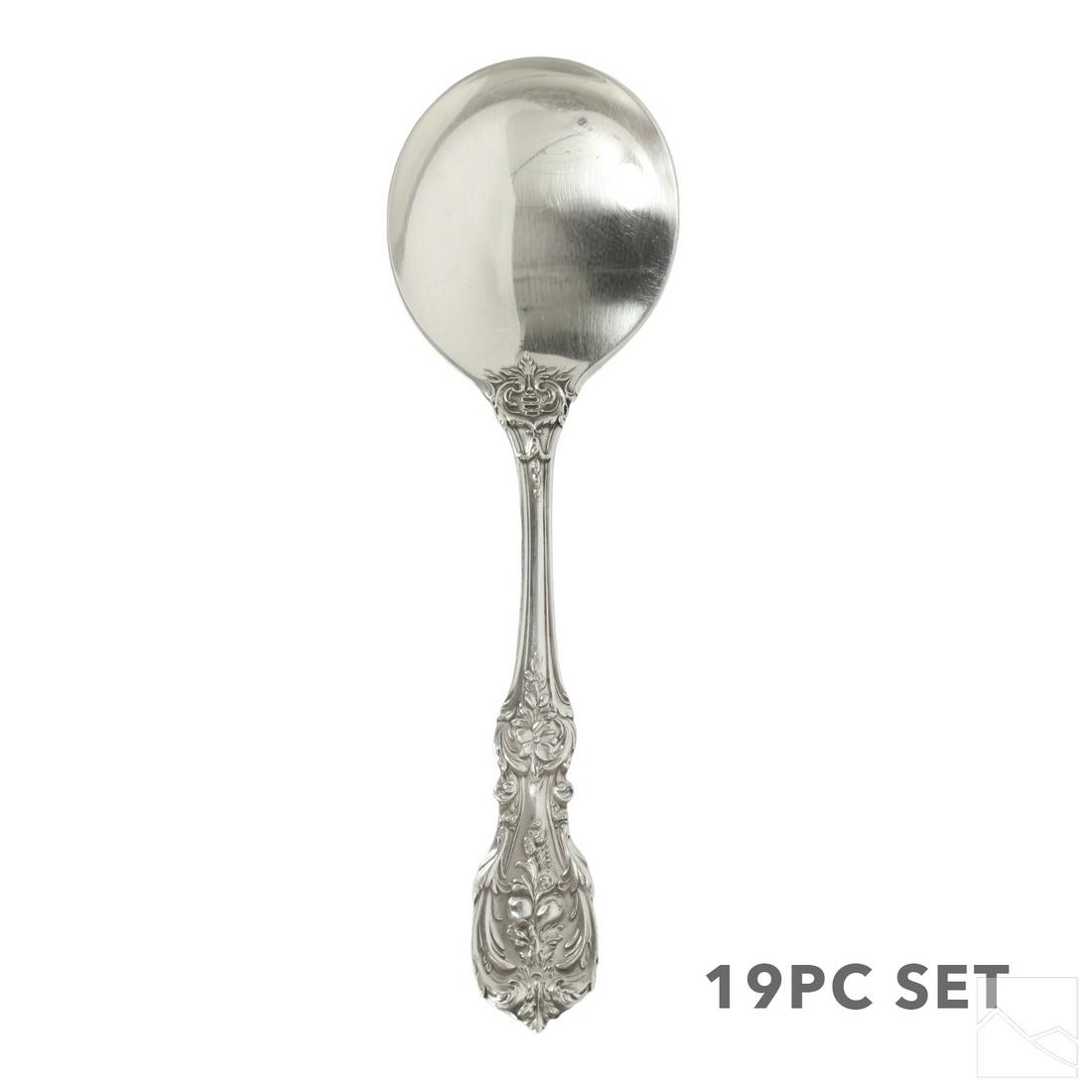 Reed & Barton Francis I Sterling Spoon 19 SET 798g (1 of 4)