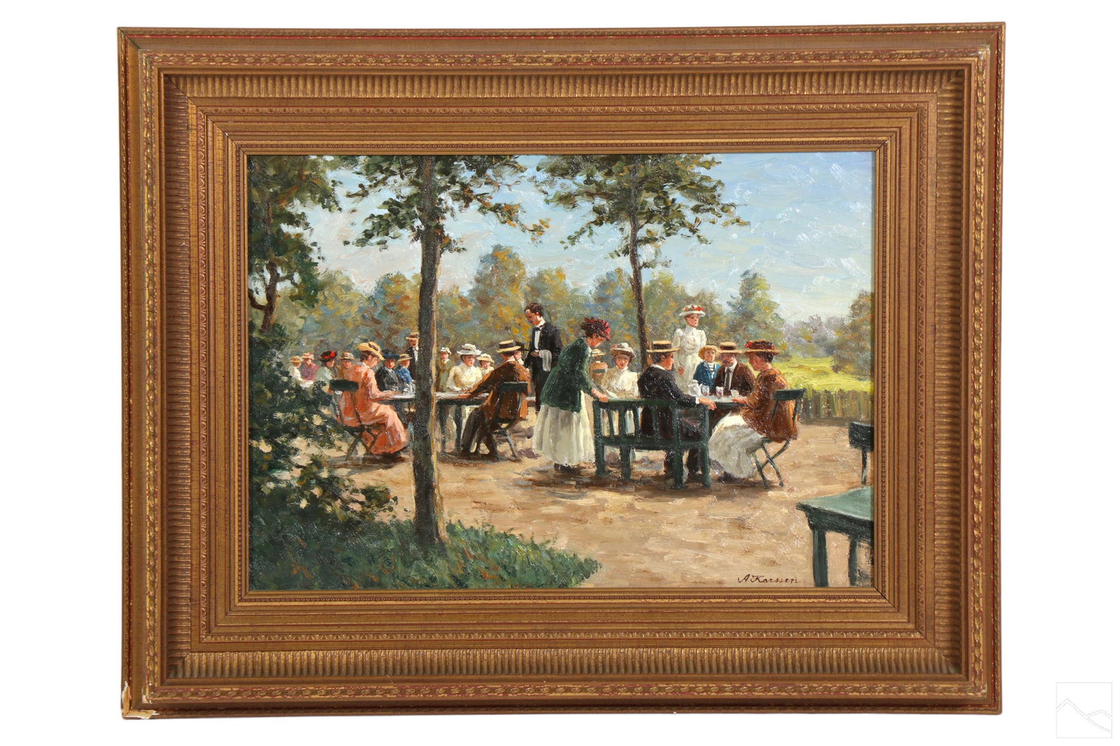 Anton N Karssen 1945-2019 Dutch Landscape Painting (1 of 4)