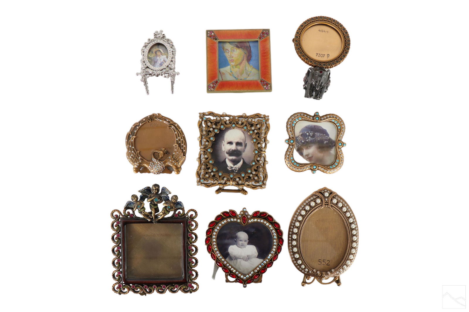 Jay Strongwater & Berebi Designer Photo Frame LOT (1 of 7)