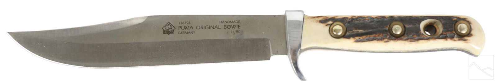 Puma German Hunting Bowie Knife and Leather Sheath (1 of 4)
