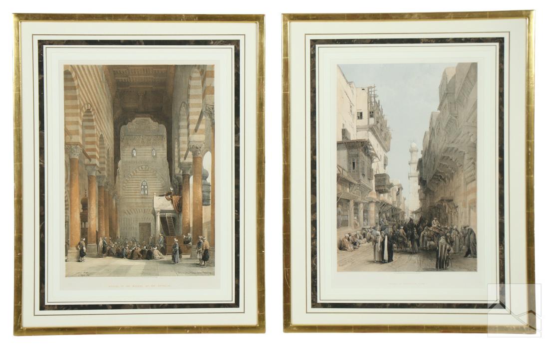 Orientalist Landscape Prints after David Roberts (1 of 9)