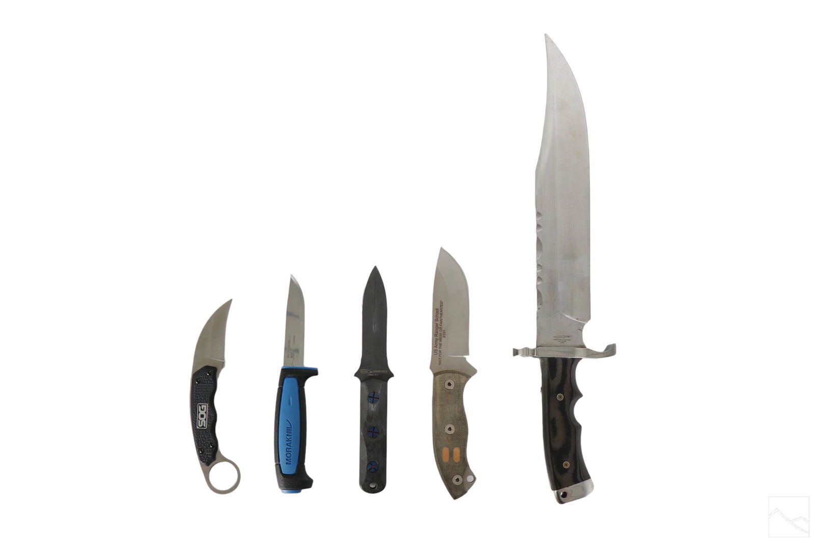 Ka-Bar Hibben Morakniv Hunting Survival Knife LOT (1 of 4)