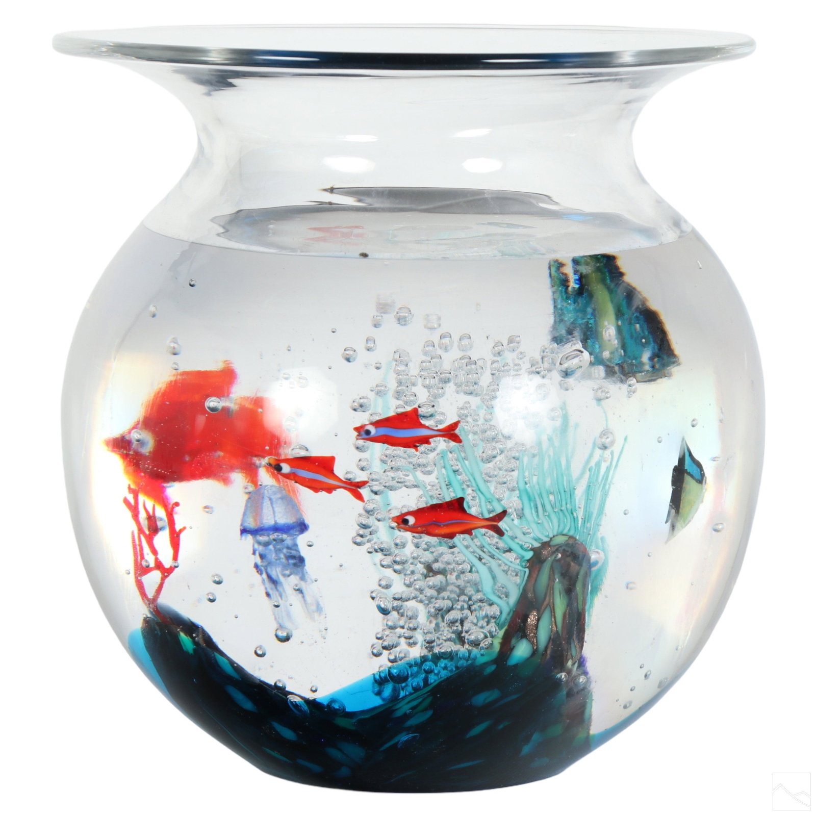 Murano Raffaeli & Cammozzo Italian Glass Fish Bowl (1 of 8)