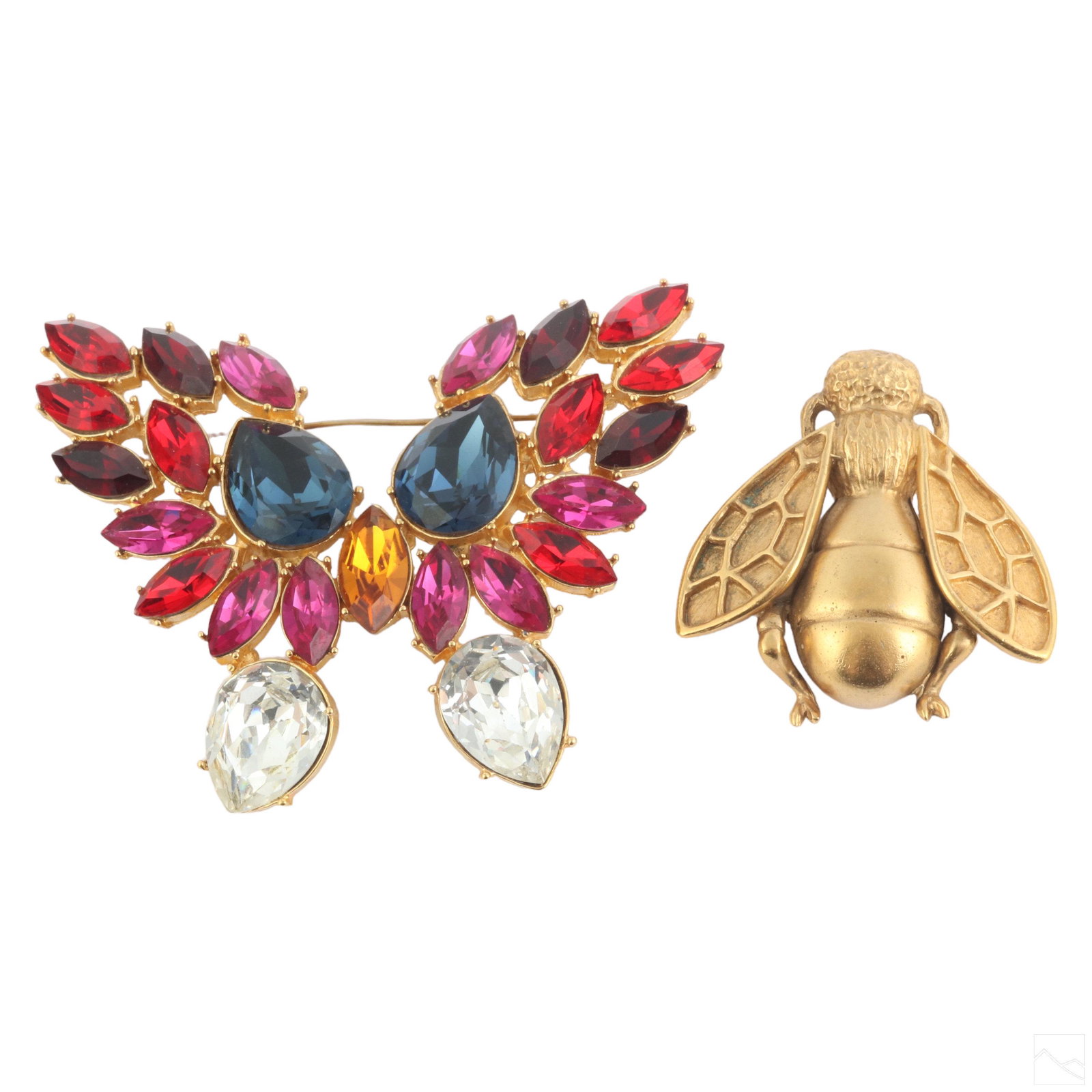 Christian Dior French Designer Brooches ESTATE LOT (1 of 6)