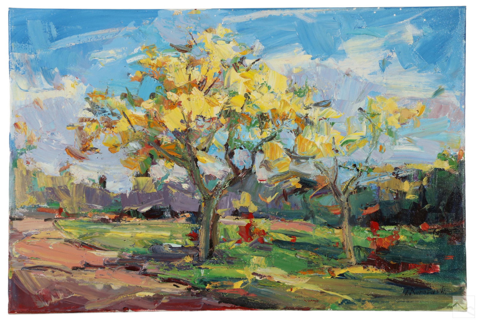 Ihor Korotash Impressionist Landscape Oil Painting (1 of 6)
