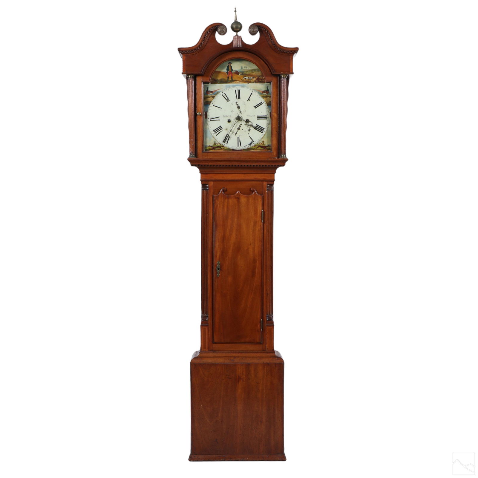 James McCabe English Antique Regulator Case Clock (1 of 9)