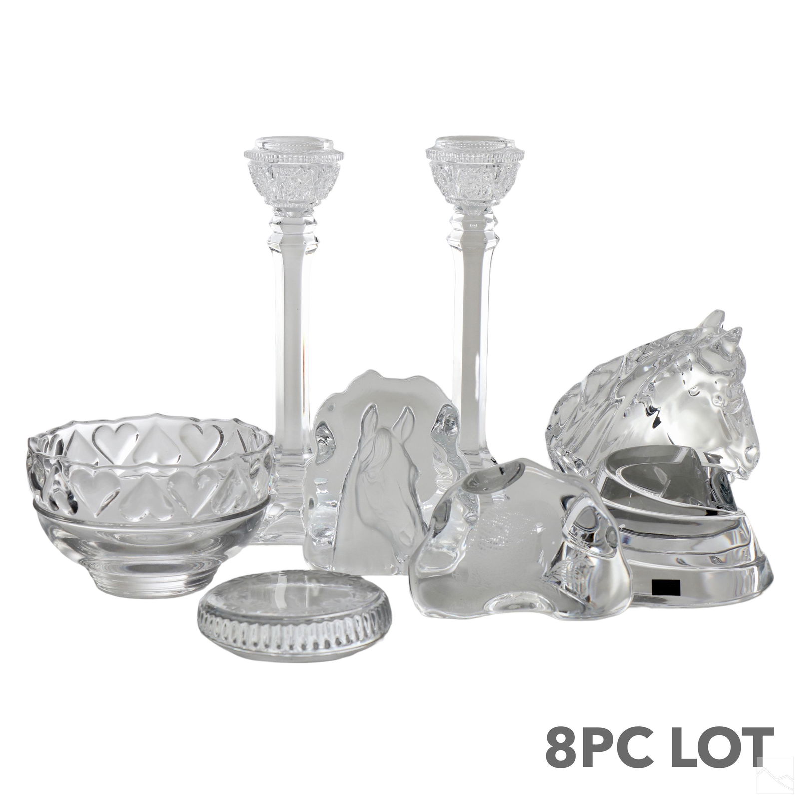 Irish Austrian Japanese & Tiffany Crystal 8pc. LOT (1 of 6)