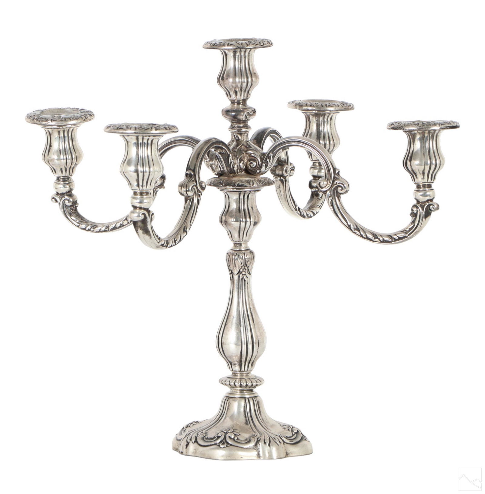 Gorham Nouveau Sterling Silver Weighted Candelabra (1 of 6)