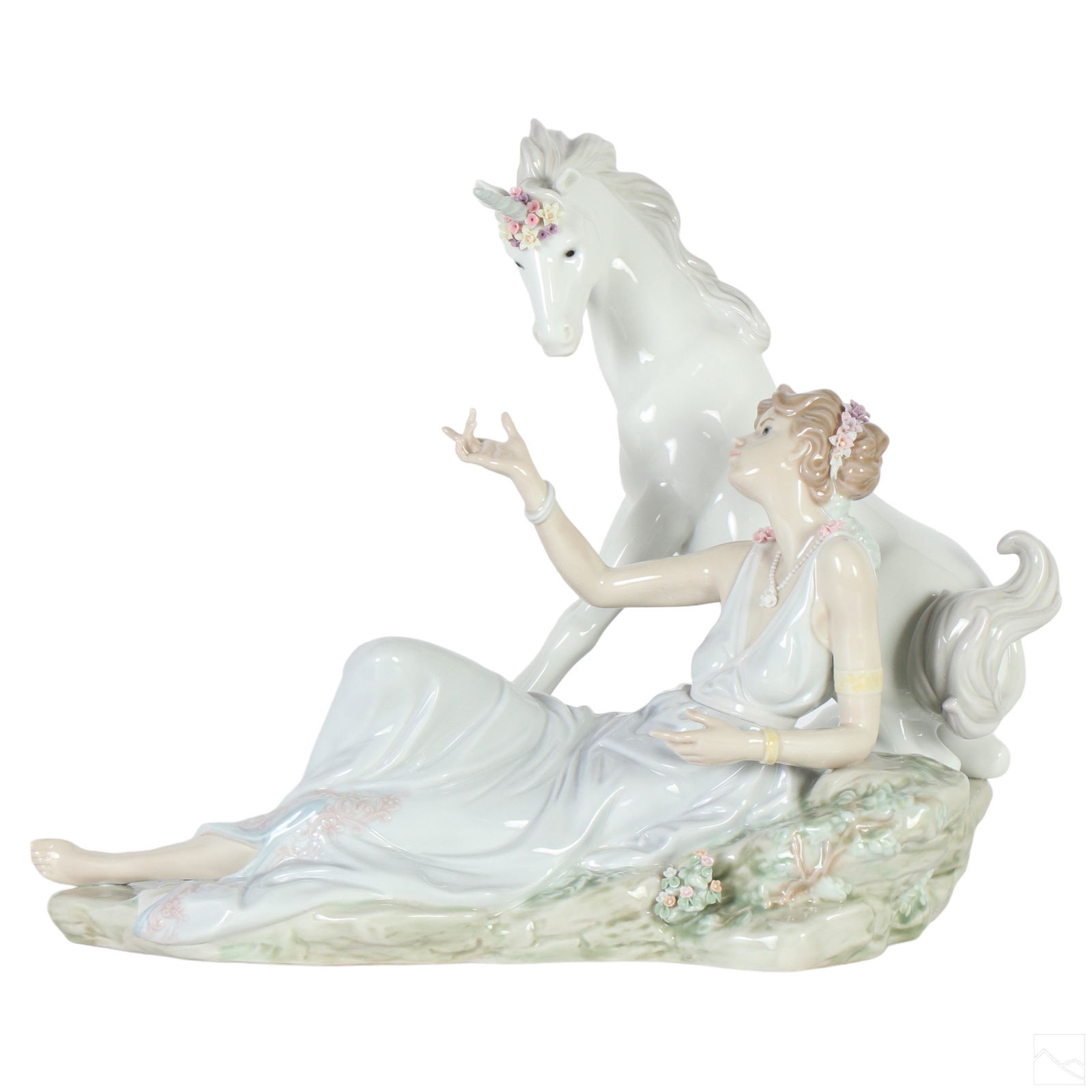 Lladro Porcelain GODDESS & UNICORN Figurine LOT (1 of 8)