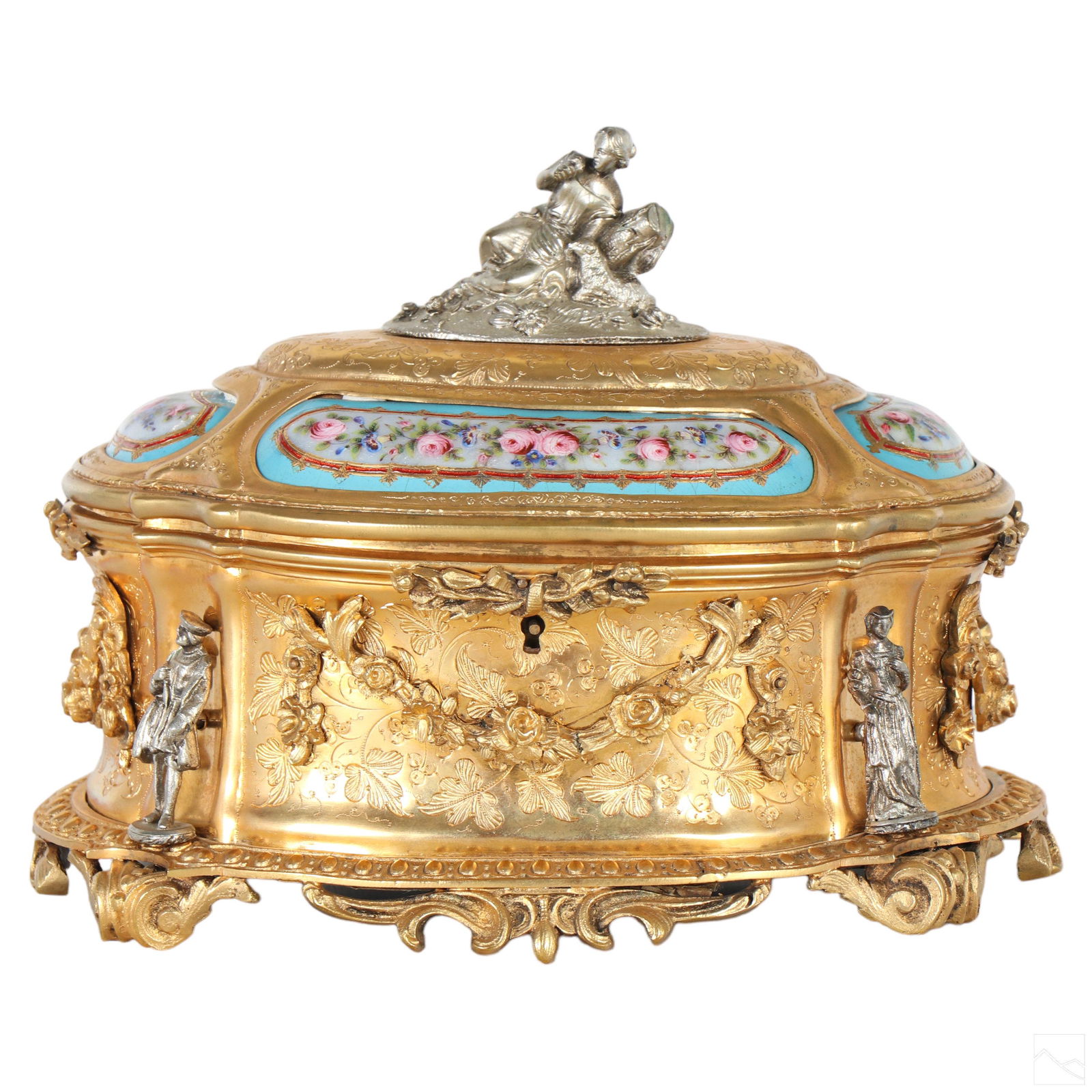 Alphonse Giroux French 19C. Antique Jewelry Casket (1 of 9)