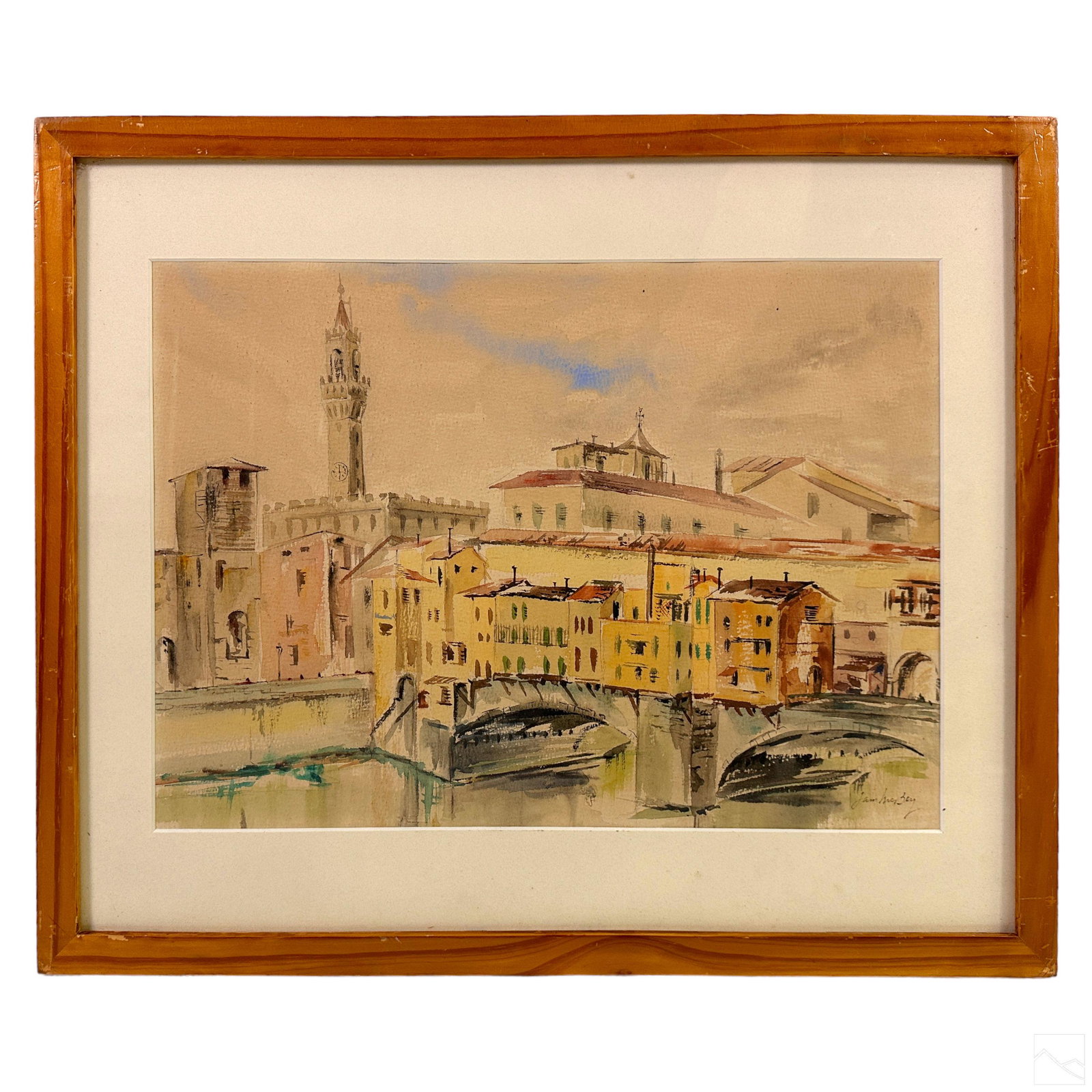 James McBey 1883-1959 Antique Landscape Painting (1 of 6)