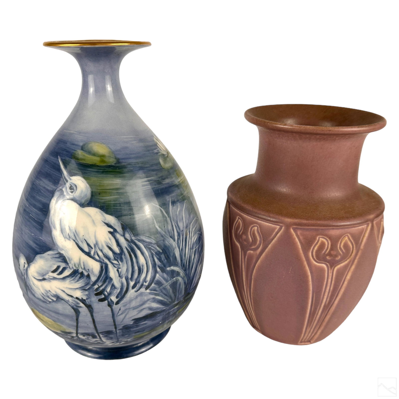 Belleek Irish & Rookwood American Vase ESTATE LOT (1 of 5)