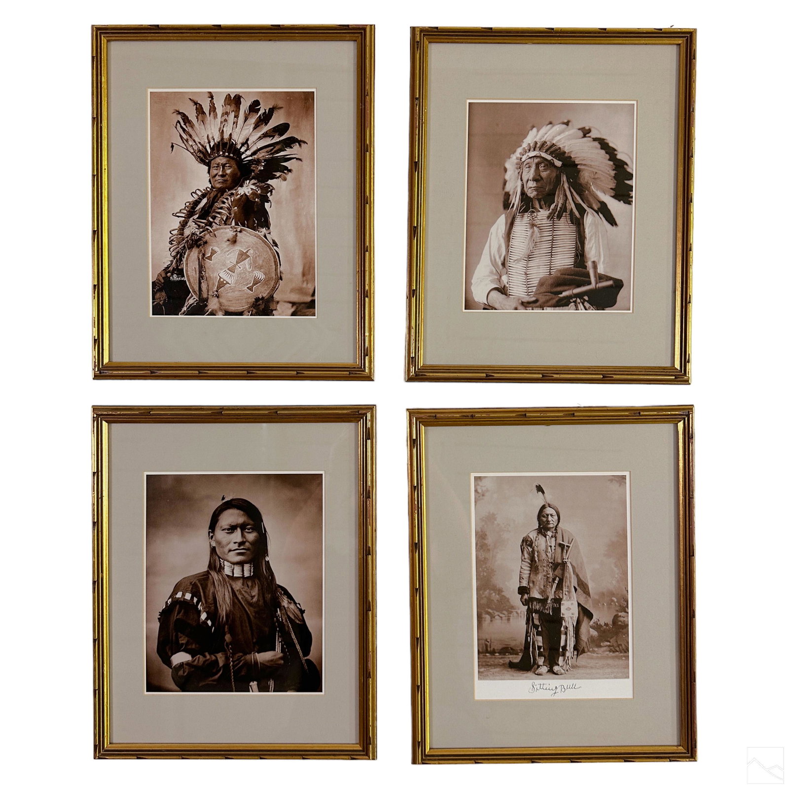 Historic Native American Indian Portrait Photo LOT (1 of 10)