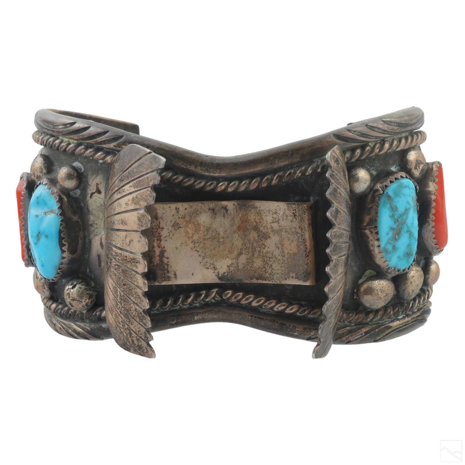 Native American 925 Silver Watch Bracelet SIGNED (1 of 6)