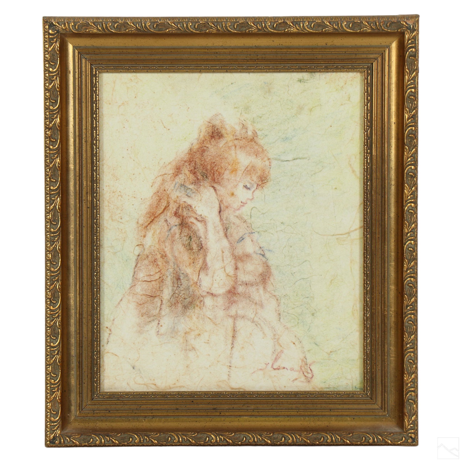 Ilona Smithkin 1920-2022 Figural Portrait Drawing (1 of 5)