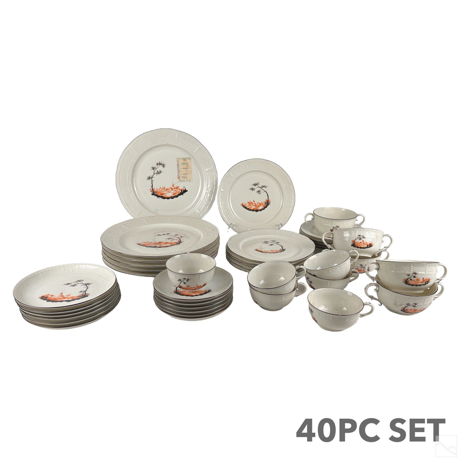 Nymphenburg German Porcelain Table Service 40p SET (1 of 7)