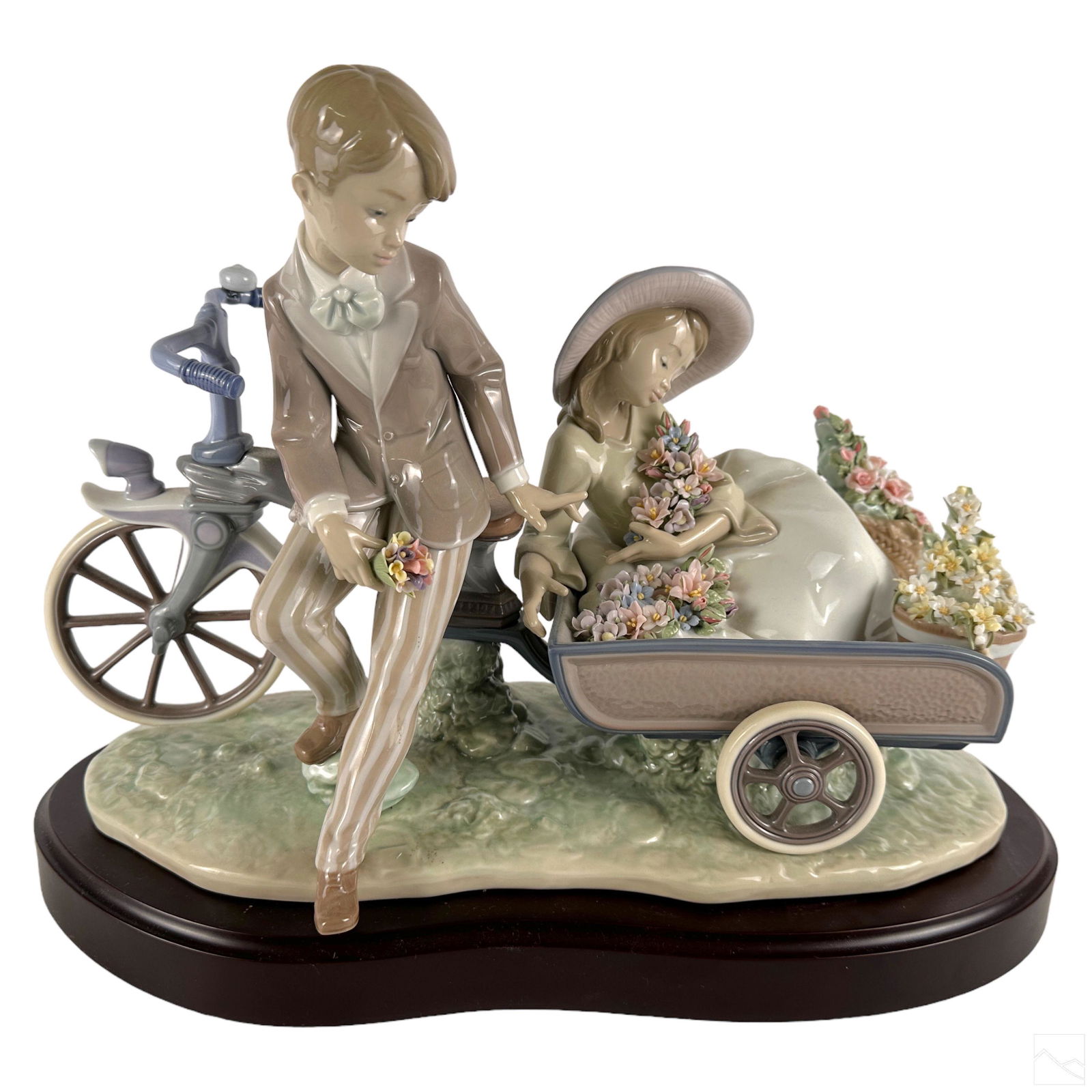 Lladro Spanish Porcelain COUNTRY RIDE Statue #5958 (1 of 6)