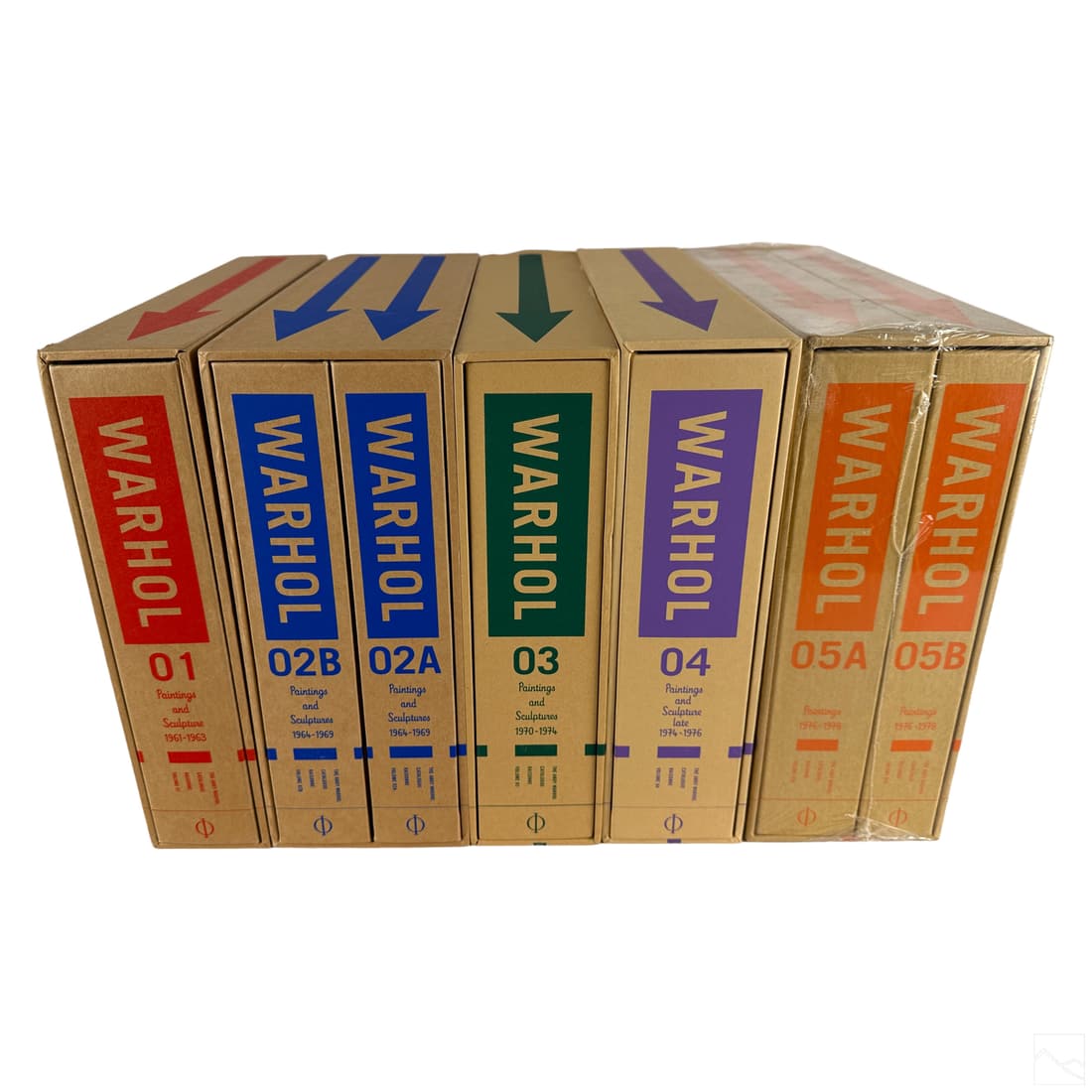 Andy Warhol Catalogue Raisonne 5 Volume Books SET (1 of 9)