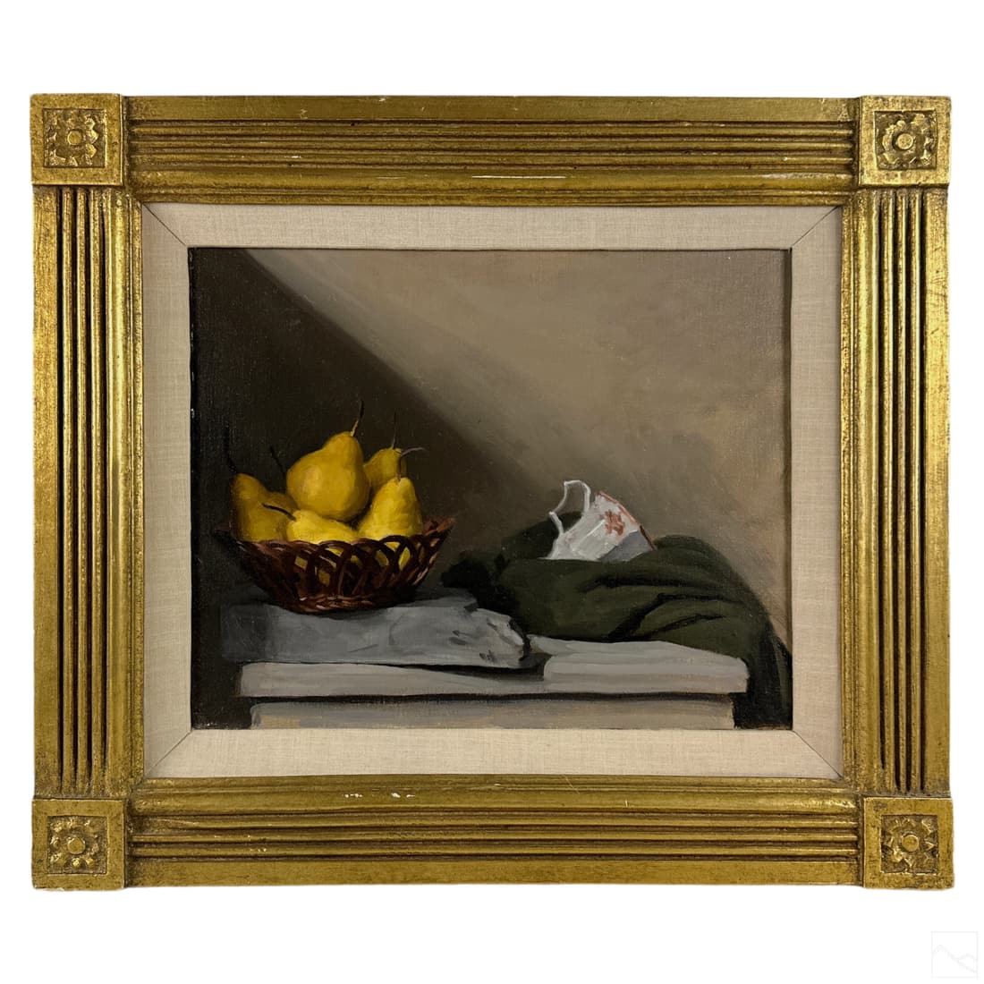 Palm Beach Regency Fruit Still Life Oil Painting (1 of 4)