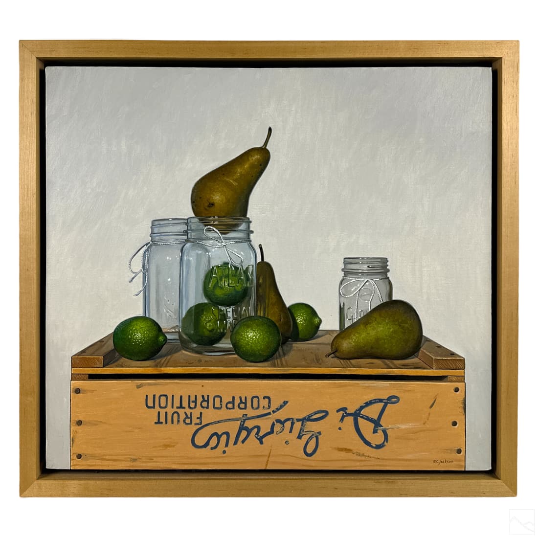 Robert C. Jackson b.1964 Still Life Oil Painting (1 of 7)