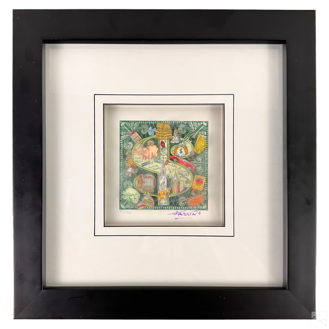 Charles Fazzino b.1955 Pop Art LE Serigraph SIGNED (1 of 6)