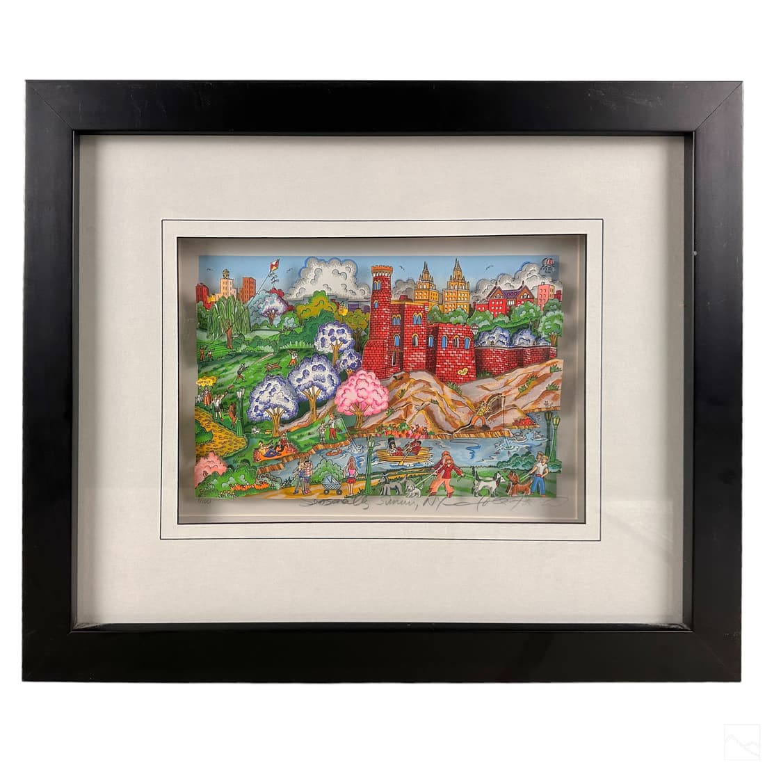 Charles Fazzino b.1955 Pop Art LE Serigraph SIGNED (1 of 6)