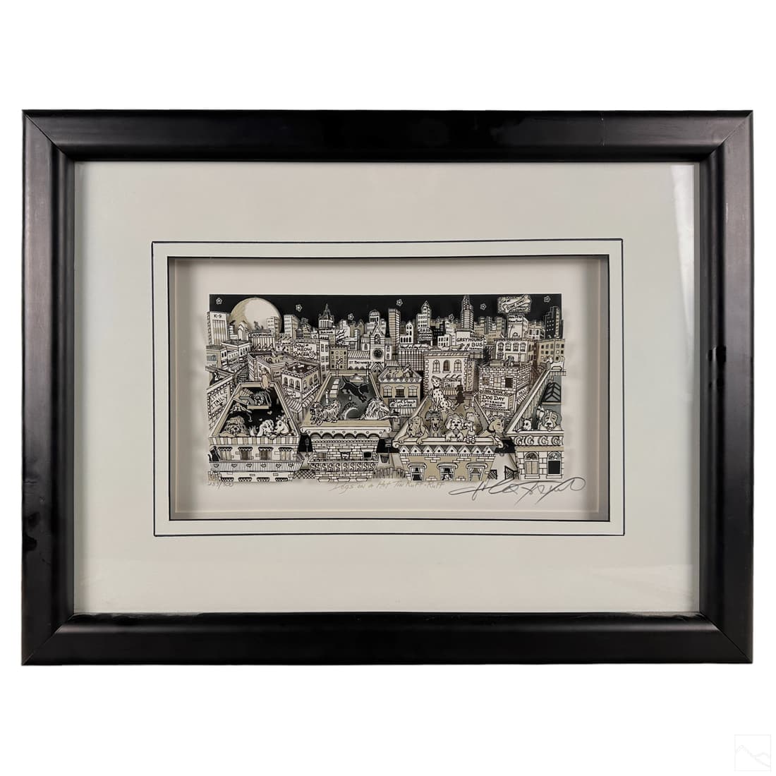 Charles Fazzino b.1955 Pop Art LE Serigraph SIGNED (1 of 8)