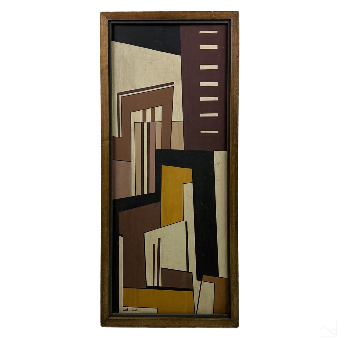 Martin Blaszko 1920-2011 Modern Geometric Painting (1 of 7)