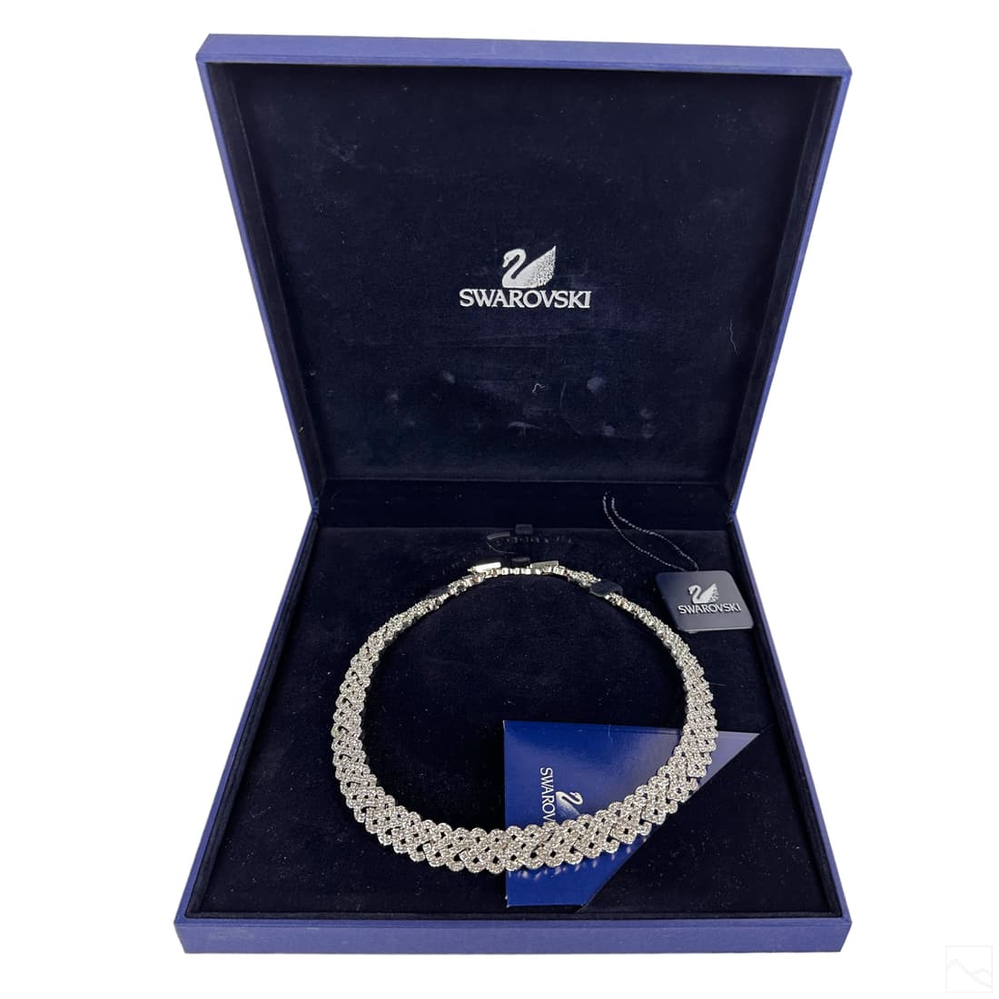 Swarovski Austrian Crystal Designer Necklace w Box (1 of 5)