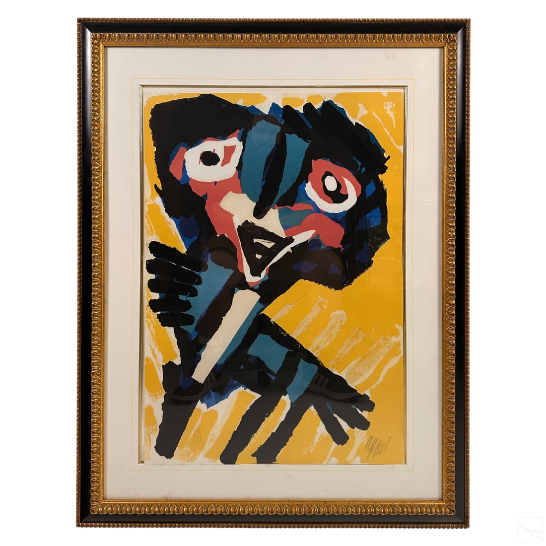 Karel Appel 1921-2006 DANCING GIRL LE Litho SIGNED (1 of 6)