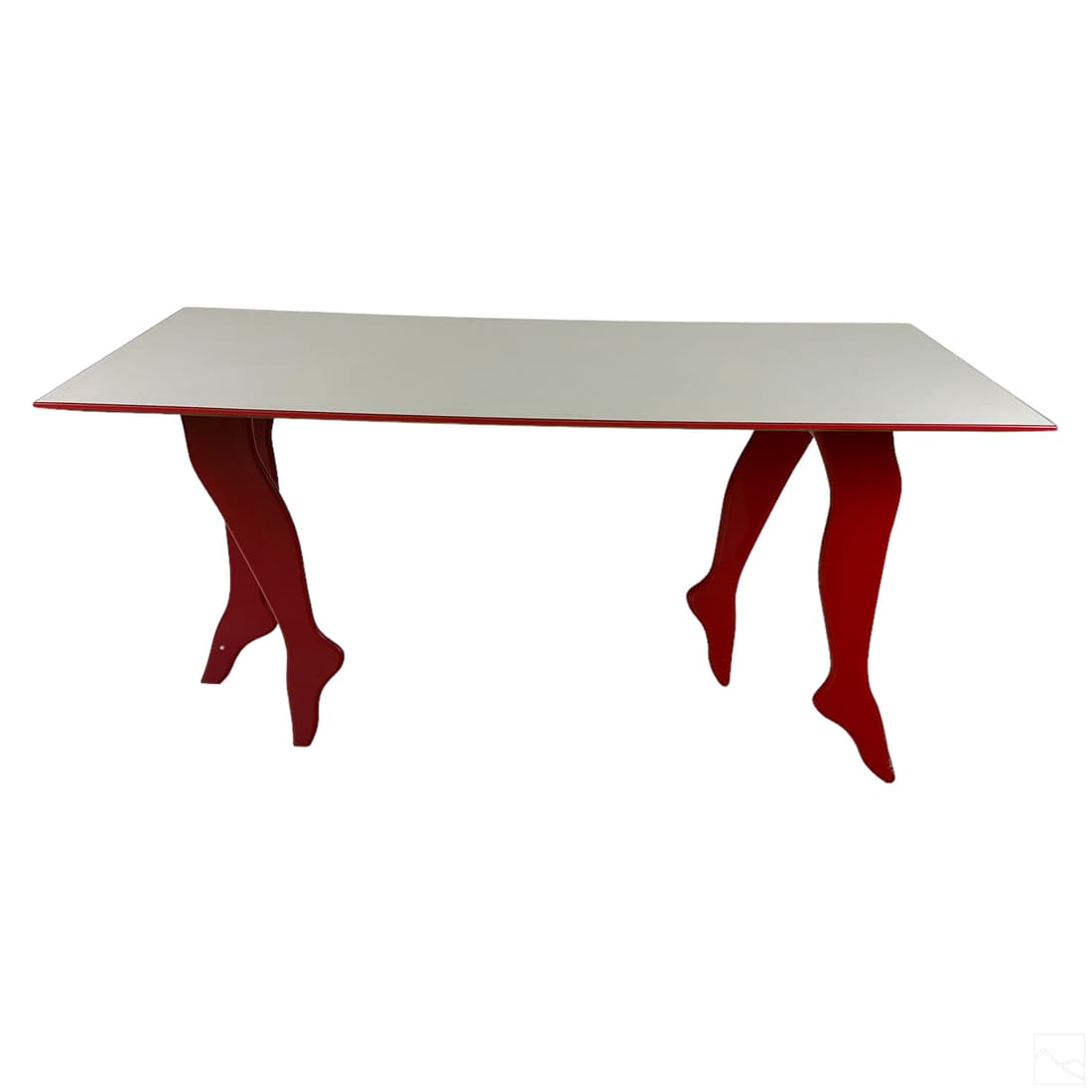 Modernist Pop Art Legs Occasional Side Table Desk (1 of 8)