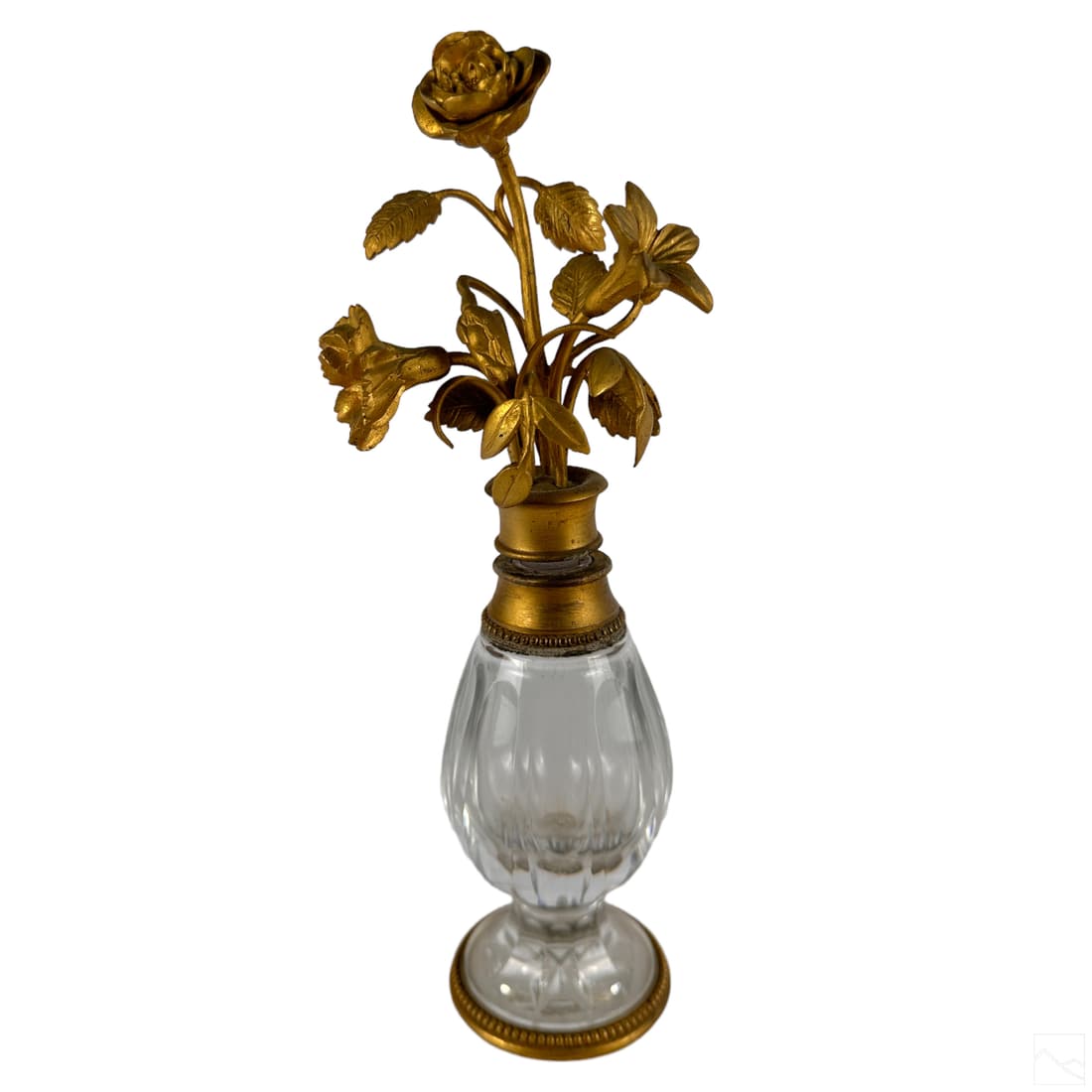 Baccarat French Crystal & Gilt Bronze Scent Bottle (1 of 8)