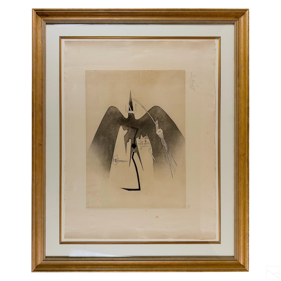 Wifredo Lam 1902-1982 Abstract LE Serigraph SIGNED (1 of 6)