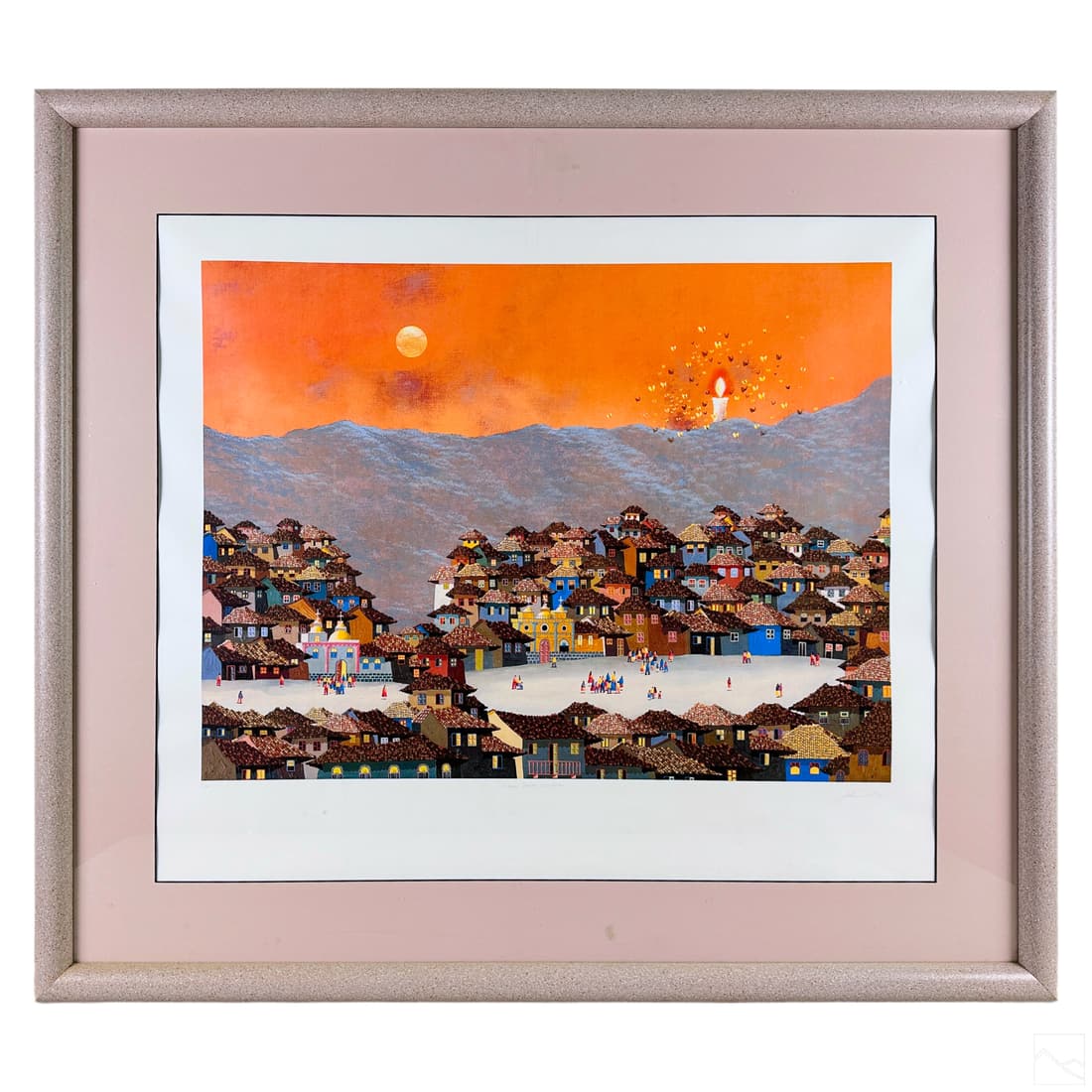 Gonzalo Endara Crow 20C Landscape Serigraph SIGNED (1 of 6)