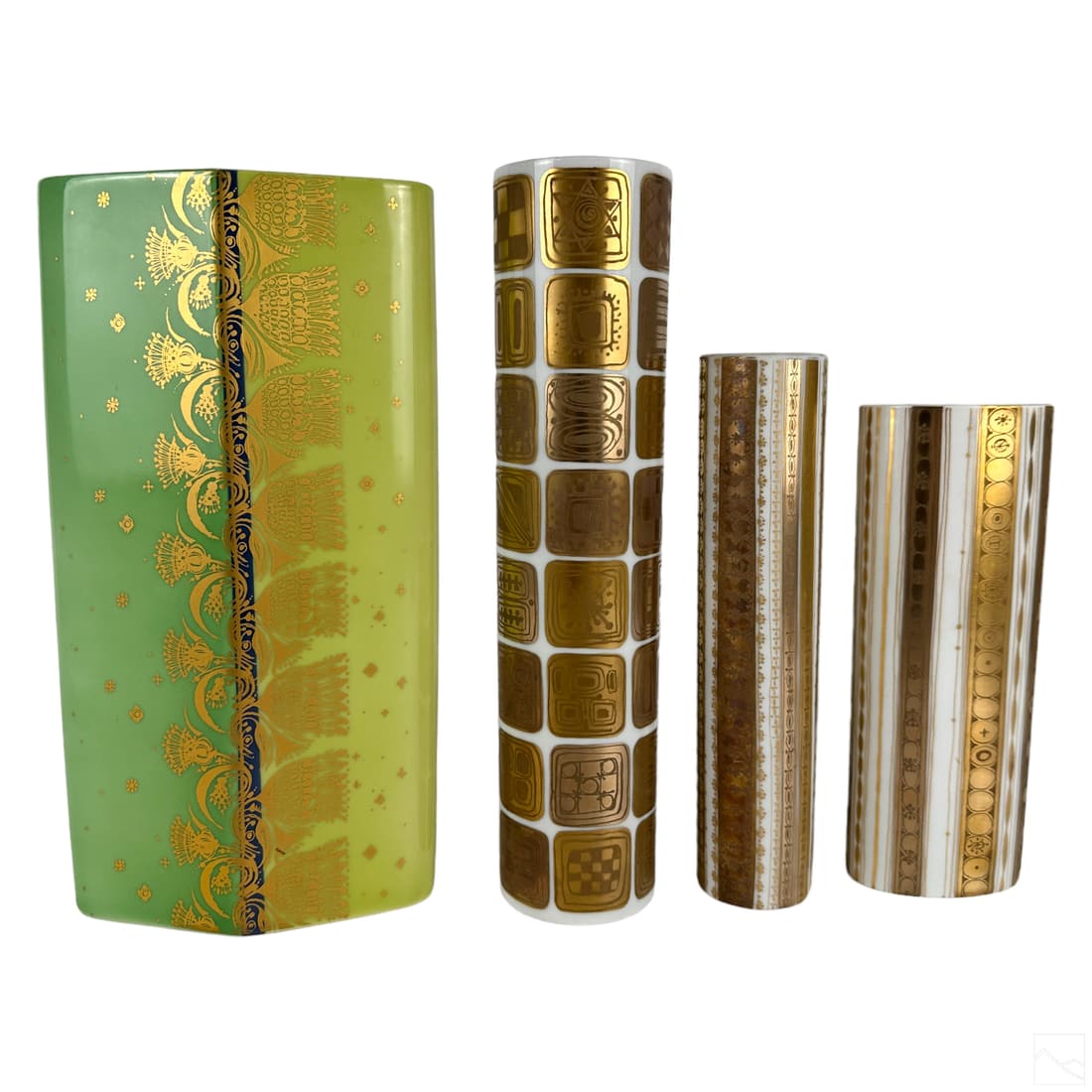 Rosenthal Bjorn Wiinblad Modern Porcelain Vase LOT (1 of 5)