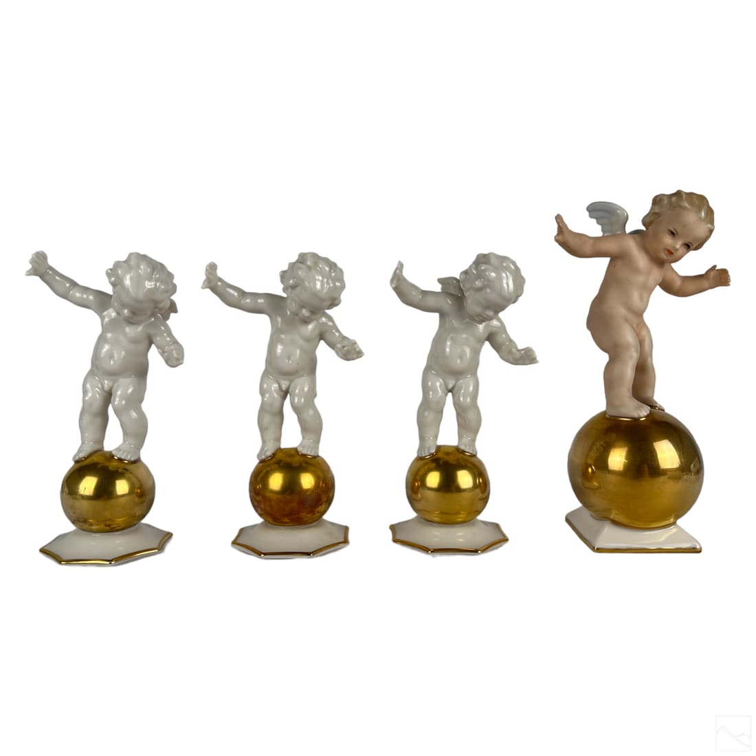 Hutschenreuther German Porcelain Putti Figurines (1 of 8)