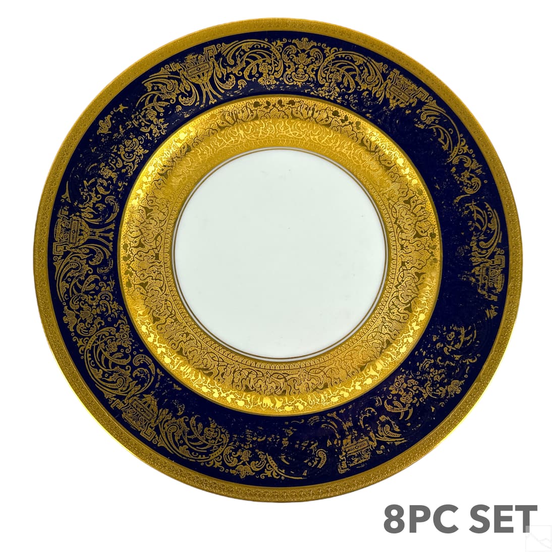 Heinrich & Co German Bavarian Porcelain Plates 8pc (1 of 4)