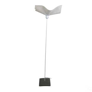 Artemide by Mario Bellini Italian Area Curvea Lamp: A 20th Century mixed media Area 160 / 210 Italian designer floor lamp designed for Artemide (Milan) by architect and designer Mario Bellini (born 1935). Metal and parchment. A floor lamp in the Modern