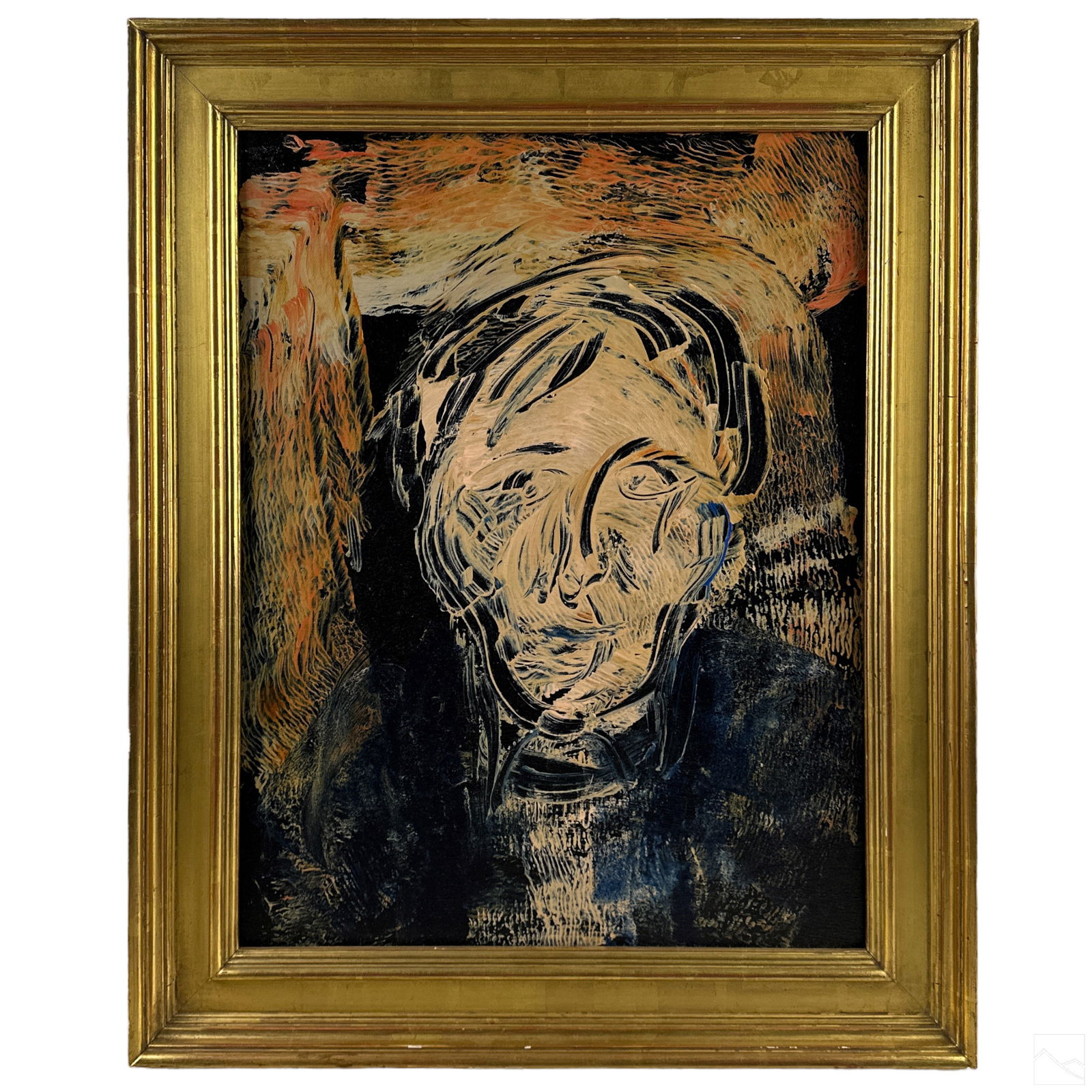 Steve Balkin b.1938 Neo Expressionist Oil Painting (1 of 6)