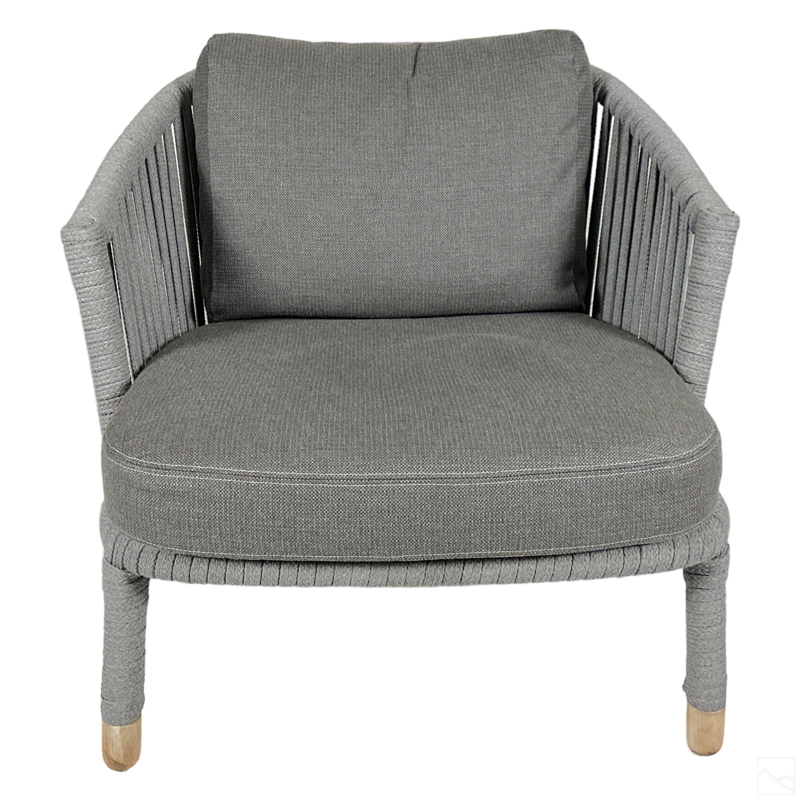 Danish Modern Designer Moments Patio Lounge Chair: A gray Danish Modern lounge chair in the Moments design, by Foersom & Hiort-Lorenzen MDD: Danish designers Johannes Foersom (born 1943) and Peter Hiort-Lorenzen (born 1943). Minimalist multi-flexible