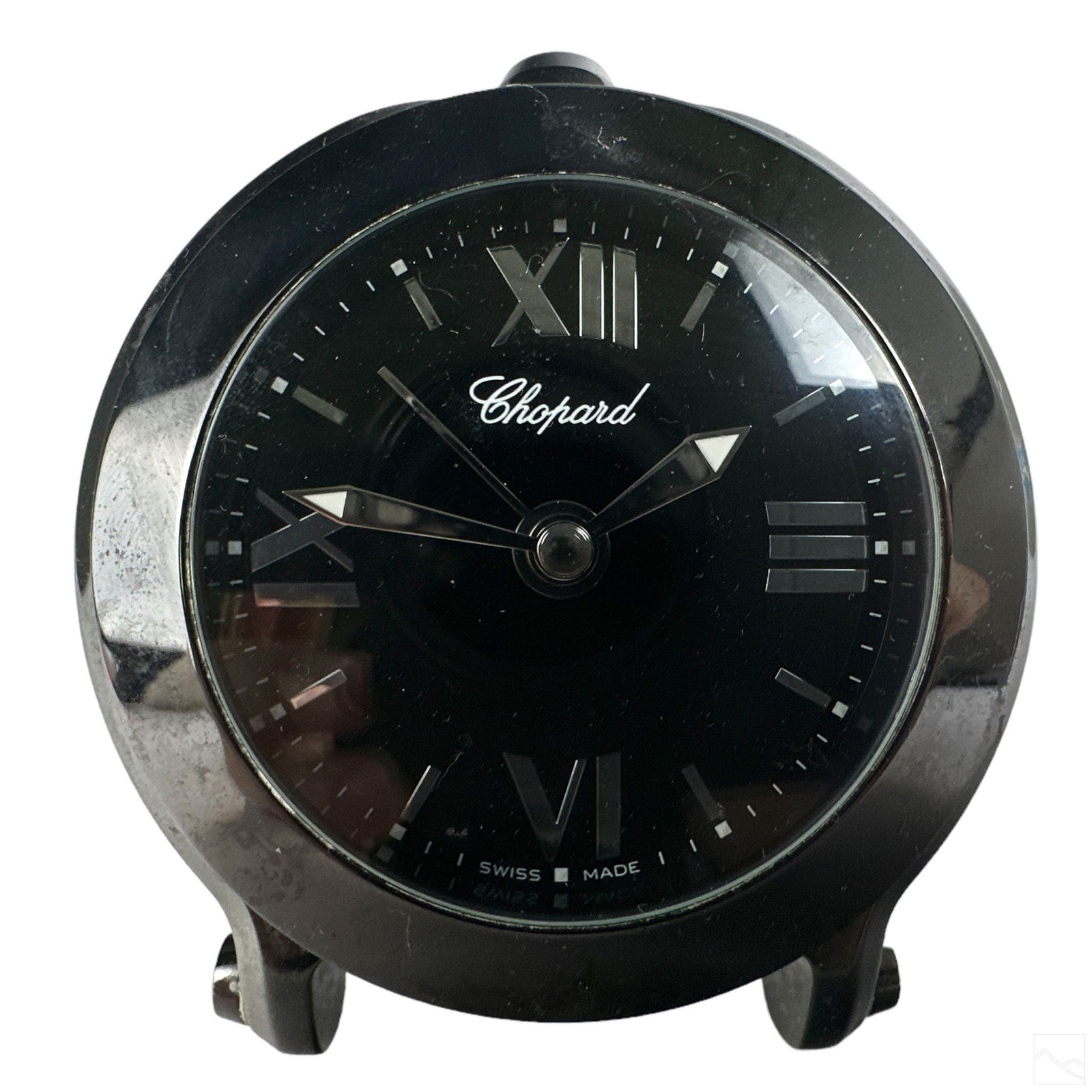 Chopard Swiss Happy Sport Black Travel Alarm Clock (1 of 5)