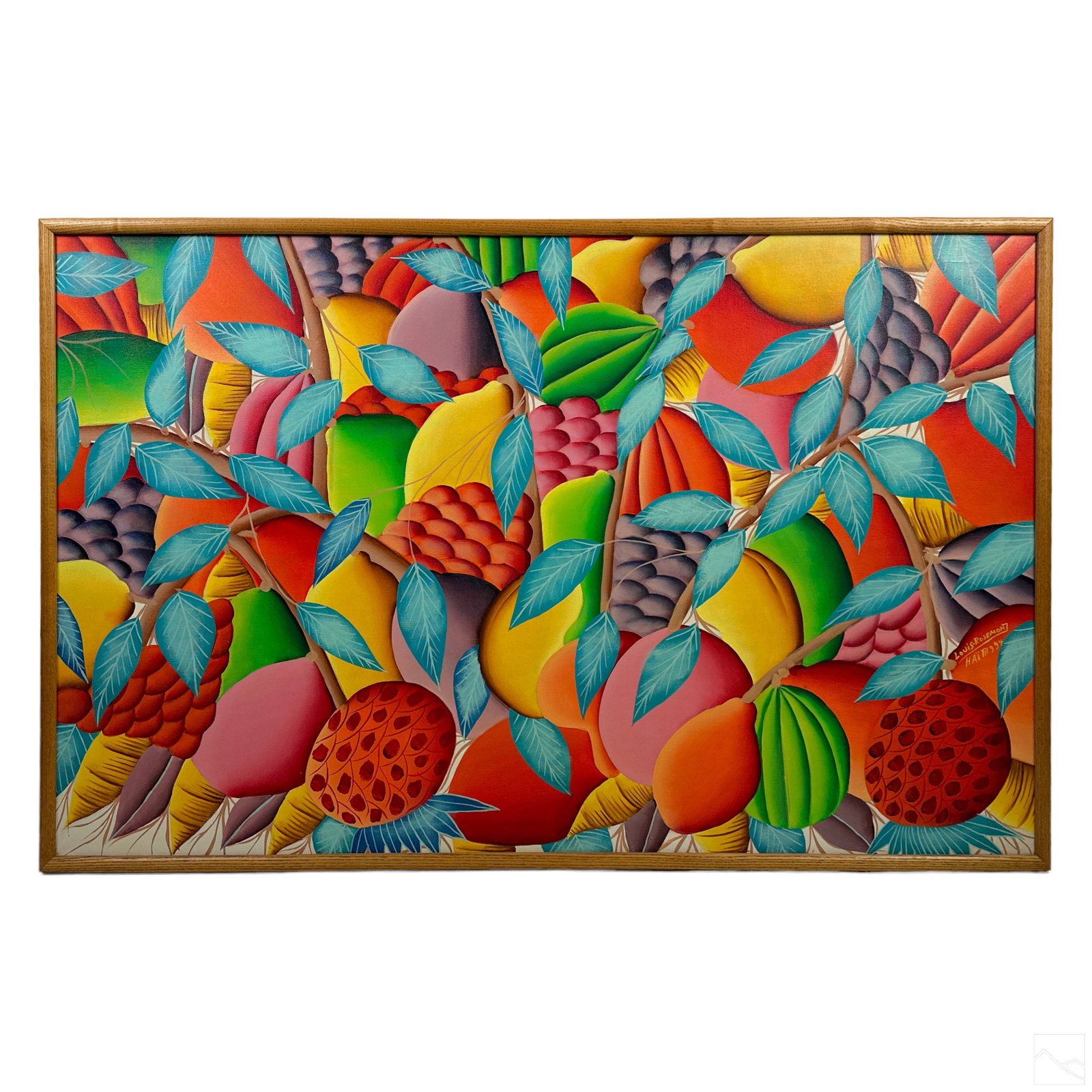 Louis Rosemond b.1957 Haitian Folk Art Painting (1 of 6)