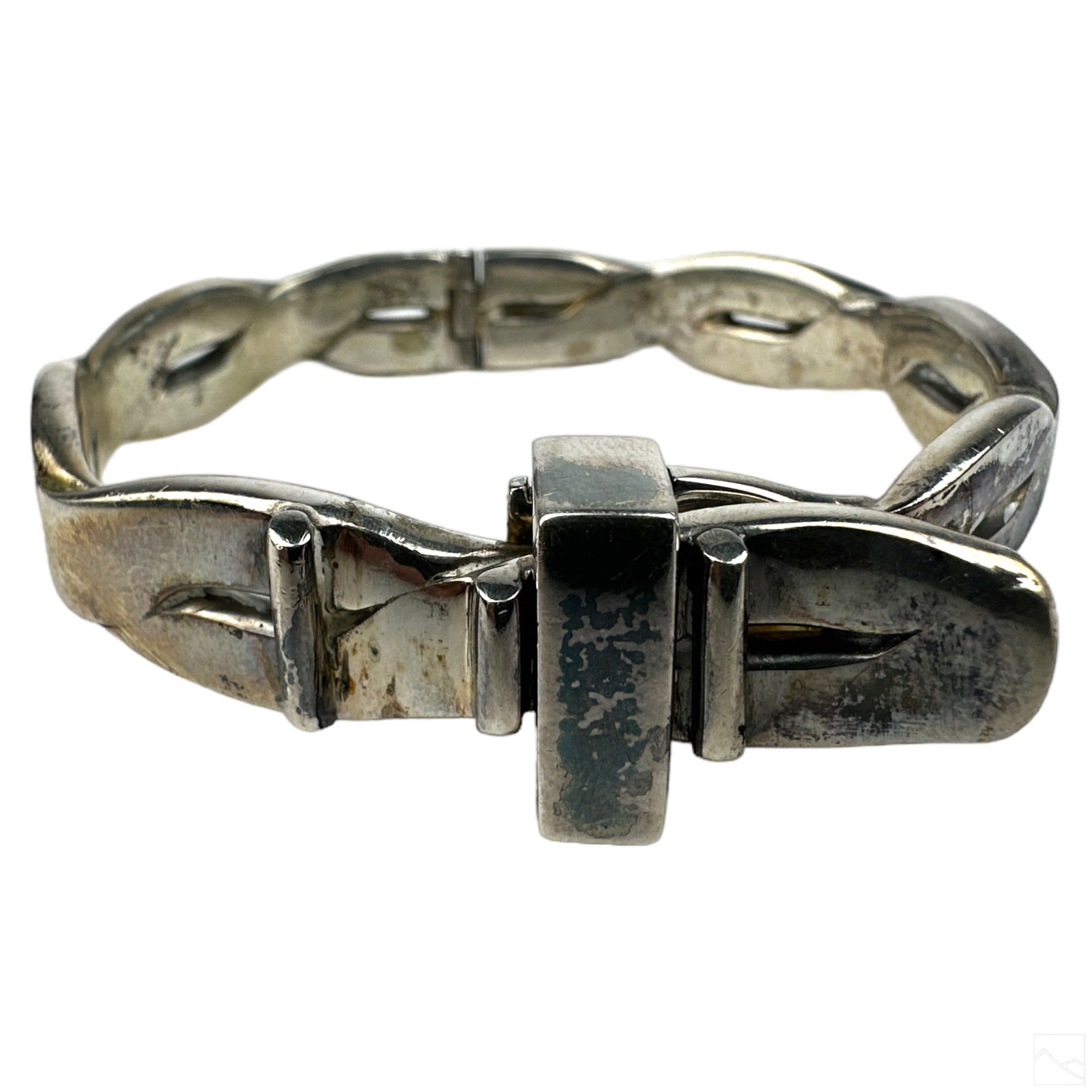 Gucci Italian 800 Silver Modern Infinity Bracelet (1 of 6)