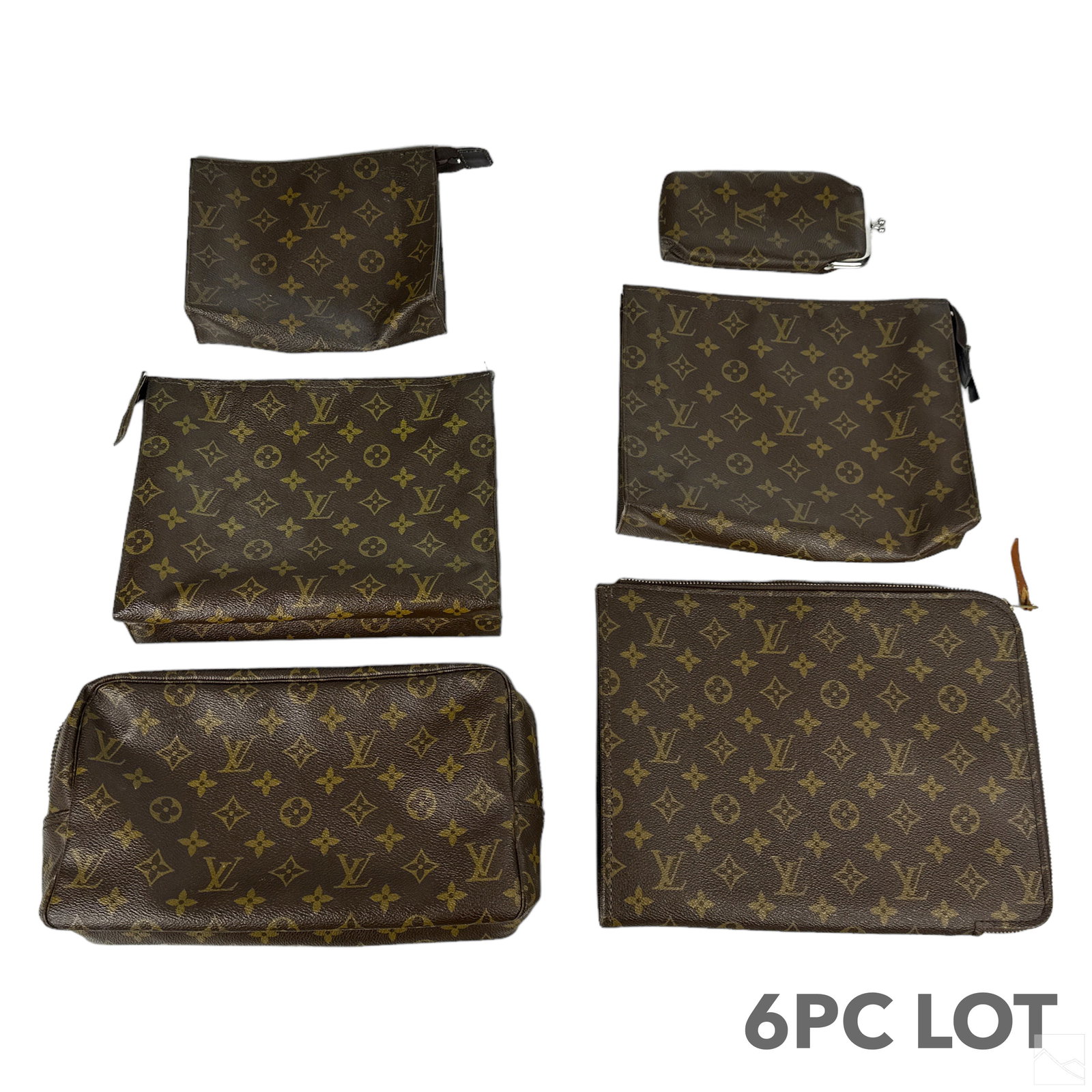 Louis Vuitton LV Pouches Bags and Cases 6pc. LOT (1 of 7)