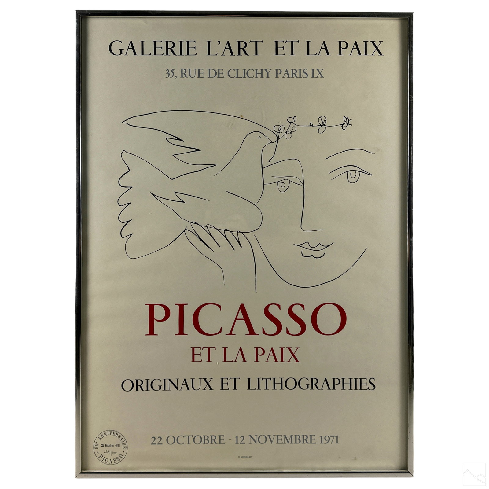 Galerie L'Art French Poster after Pablo Picasso (1 of 5)